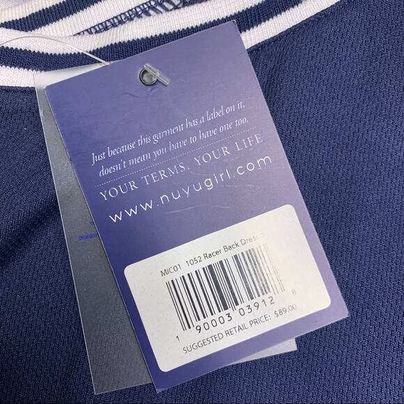 NUYU Racer Back Dress, University of Michigan Wolverines - Picture 8 of 8